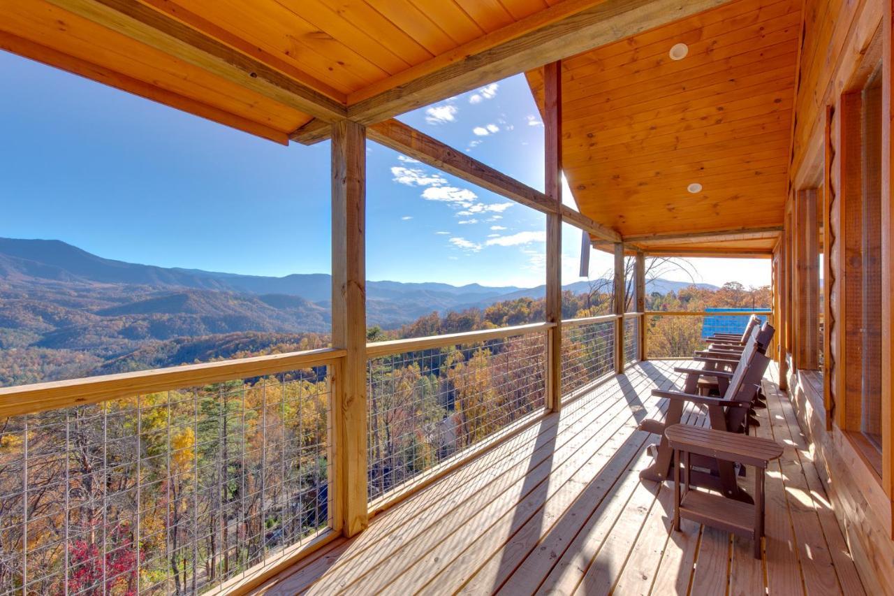 Great Smoky Lodge, 7 Bedroom New Construction, Pets, Wifi, Hot Tub, Sleeps 20 Gatlinburg Exterior photo